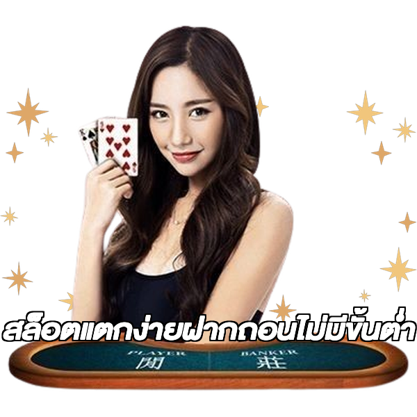 สล็อตแตกง่ายฝากถอนไม่มีขั้นต่ํา